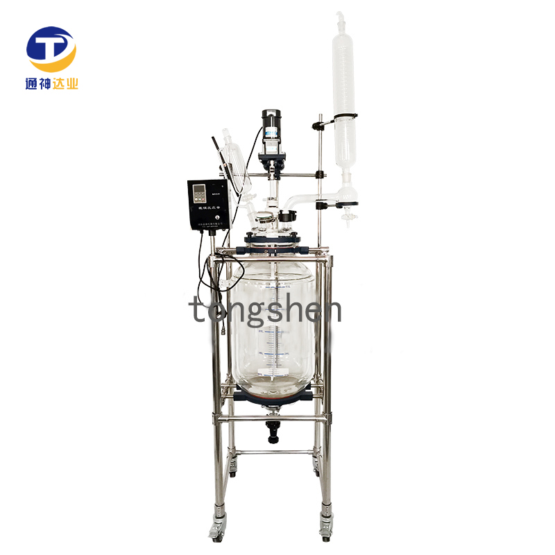双层玻璃反应釜10-100升